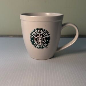 Starbucks White and Green Logo Mug